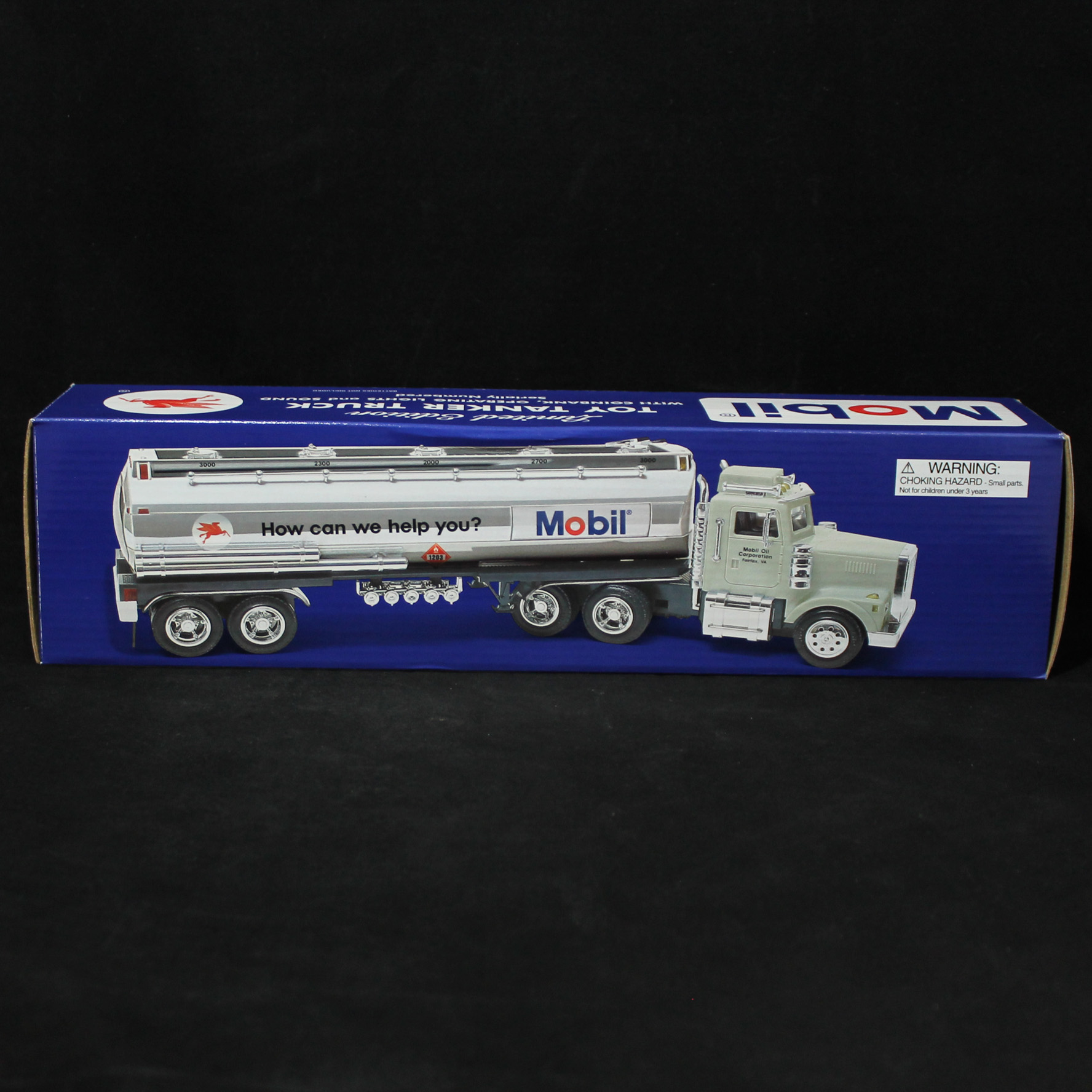 mobil toy tanker truck