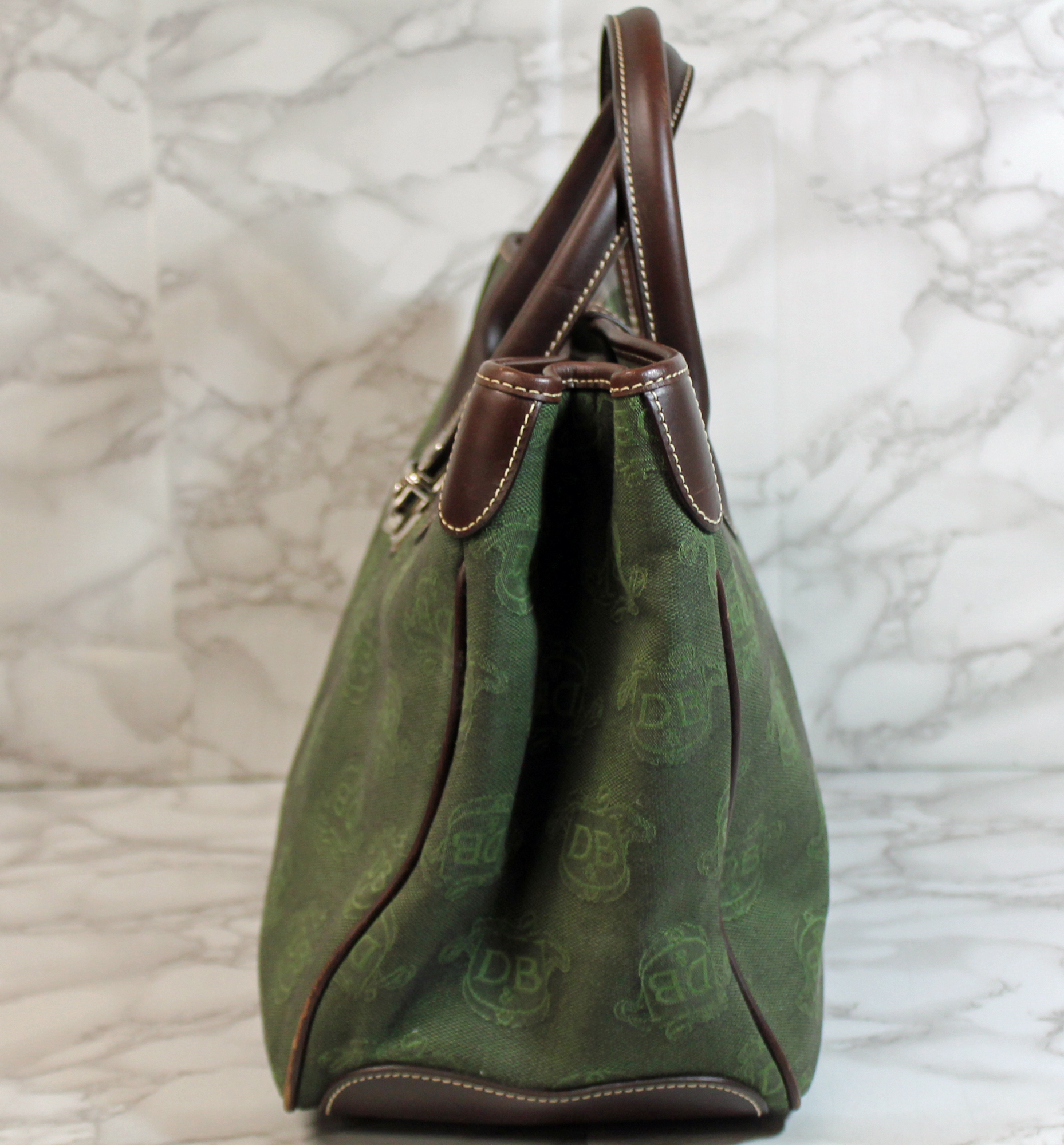 dooney and bourke green tote