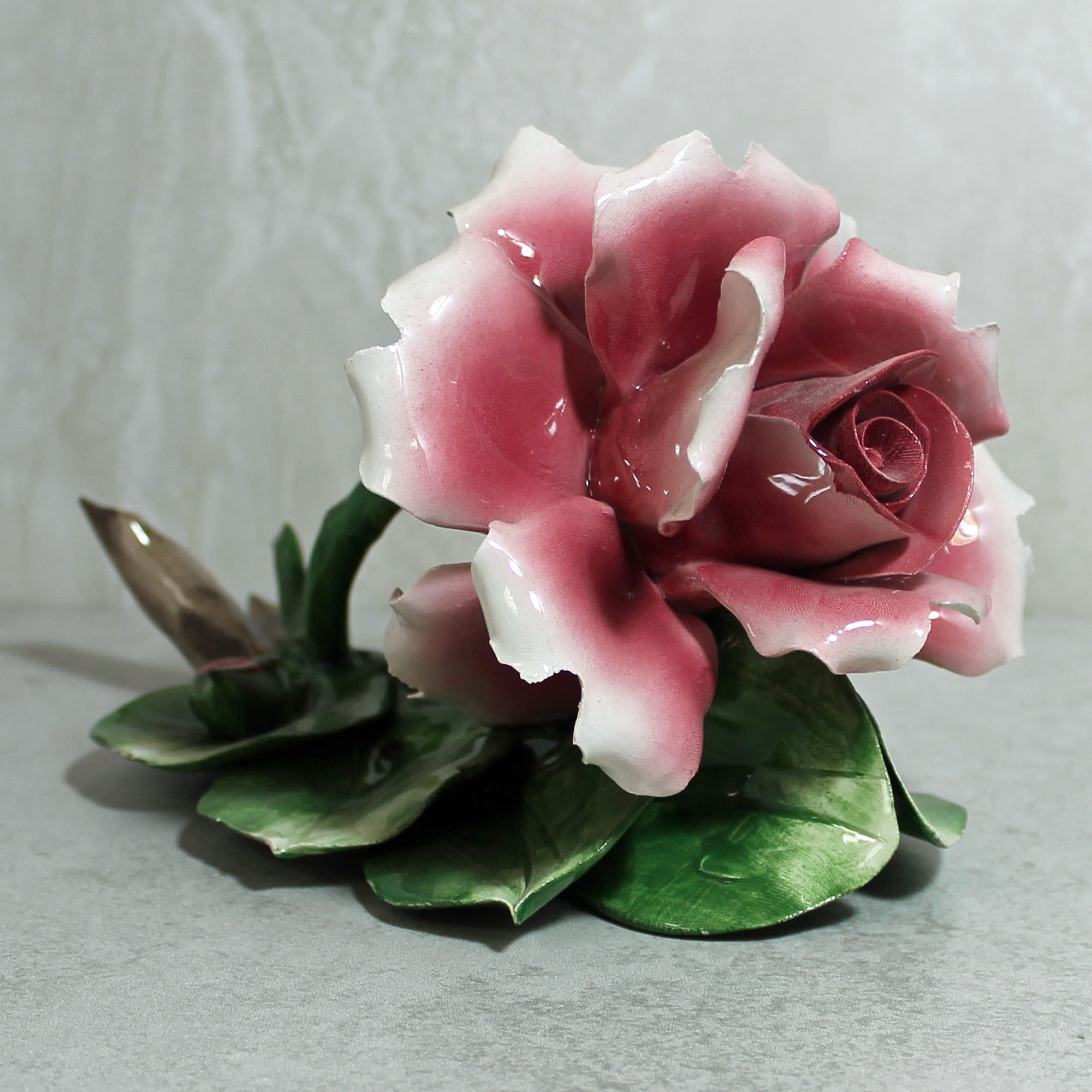 Capodimonte Flower Rose eBay