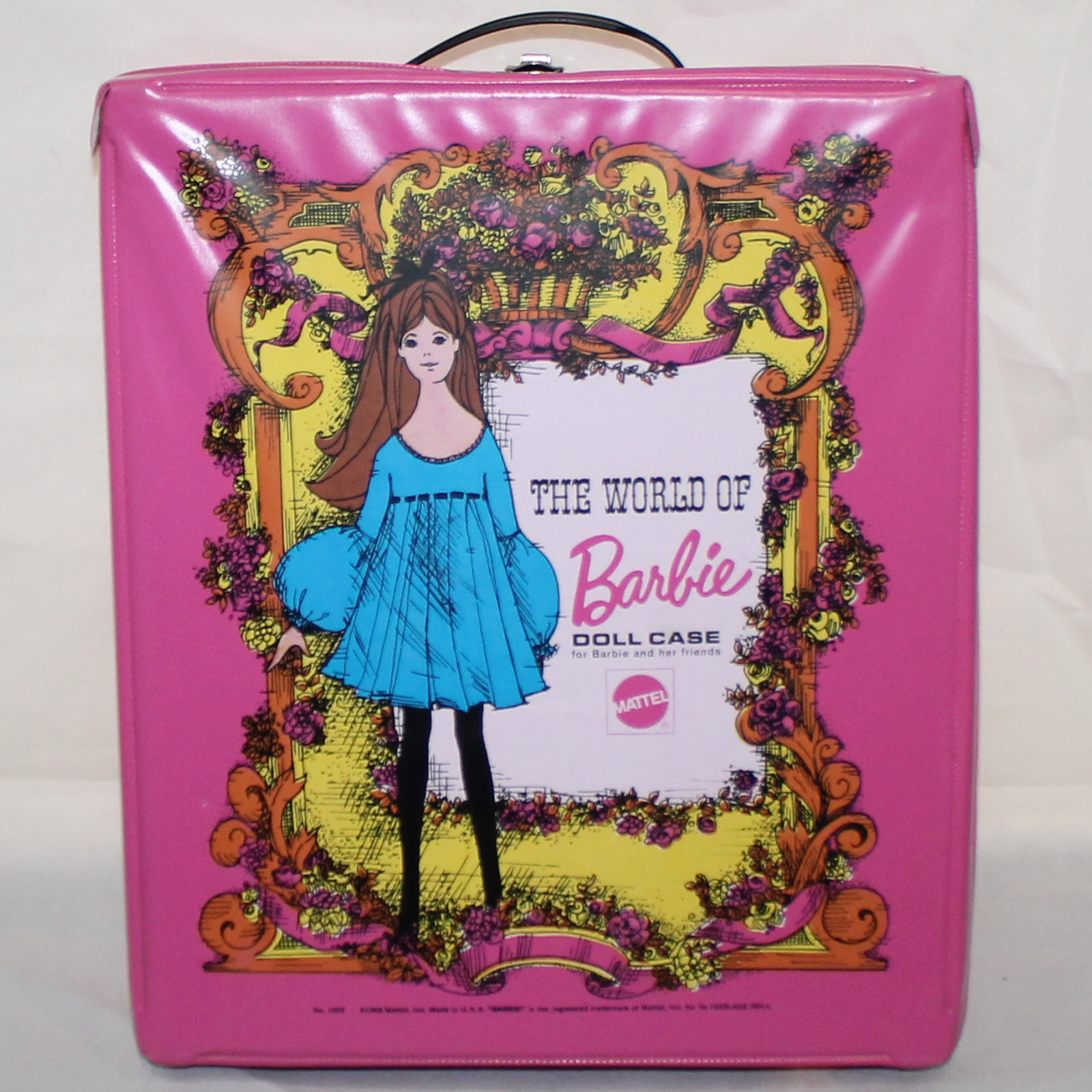 Barbie Doll Case Pink #1002 Beautiful 